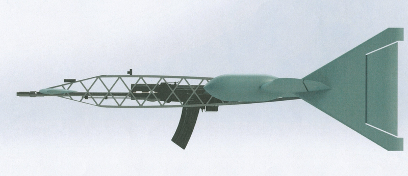Illustration for article titled Un Kalashnikov que vuela: Rusia muestra las primeras imágenes del dron basado en su mítico AK-47